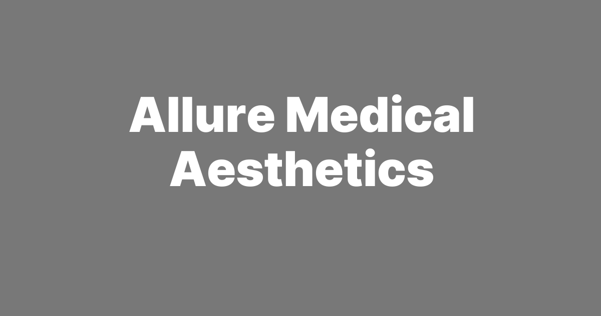 Allure Medical Aesthetics logo