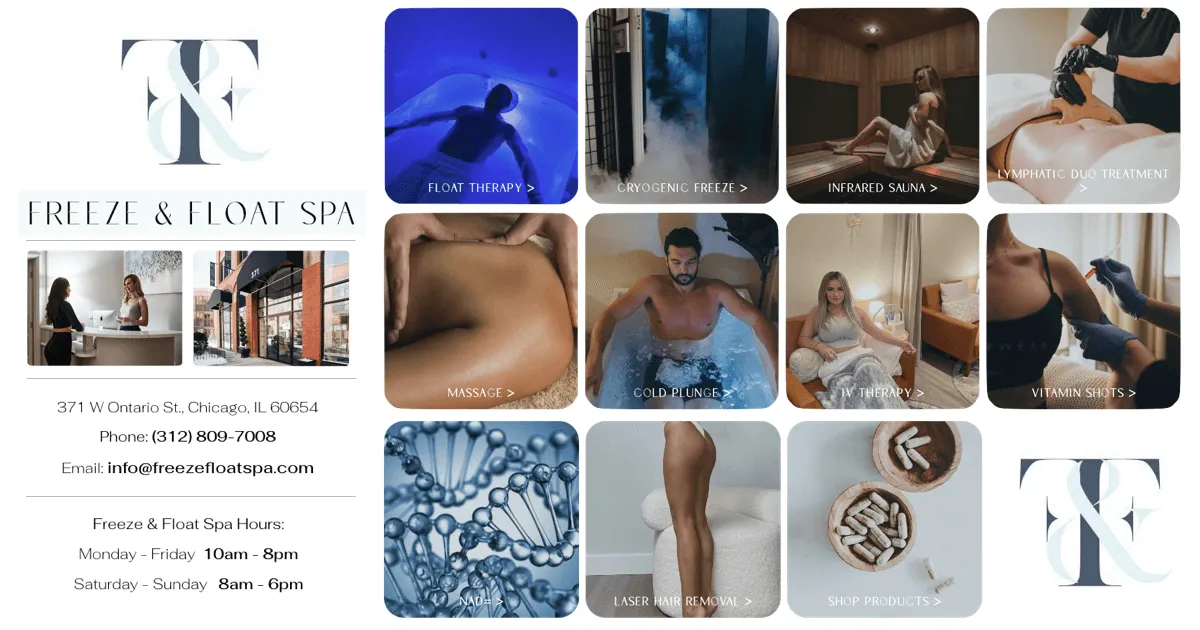 Freeze and Float Spa logo