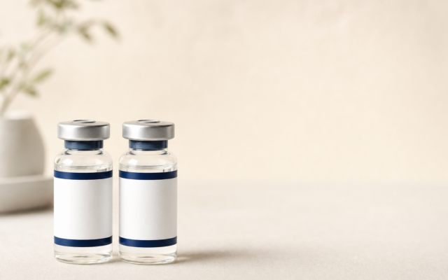 Unbranded [pillar-drug-class] injection pen on a neutral background — WeightLossInjections.com editorial hero